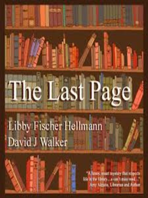 Title details for The Last Page by Libby Fischer Hellmann - Available